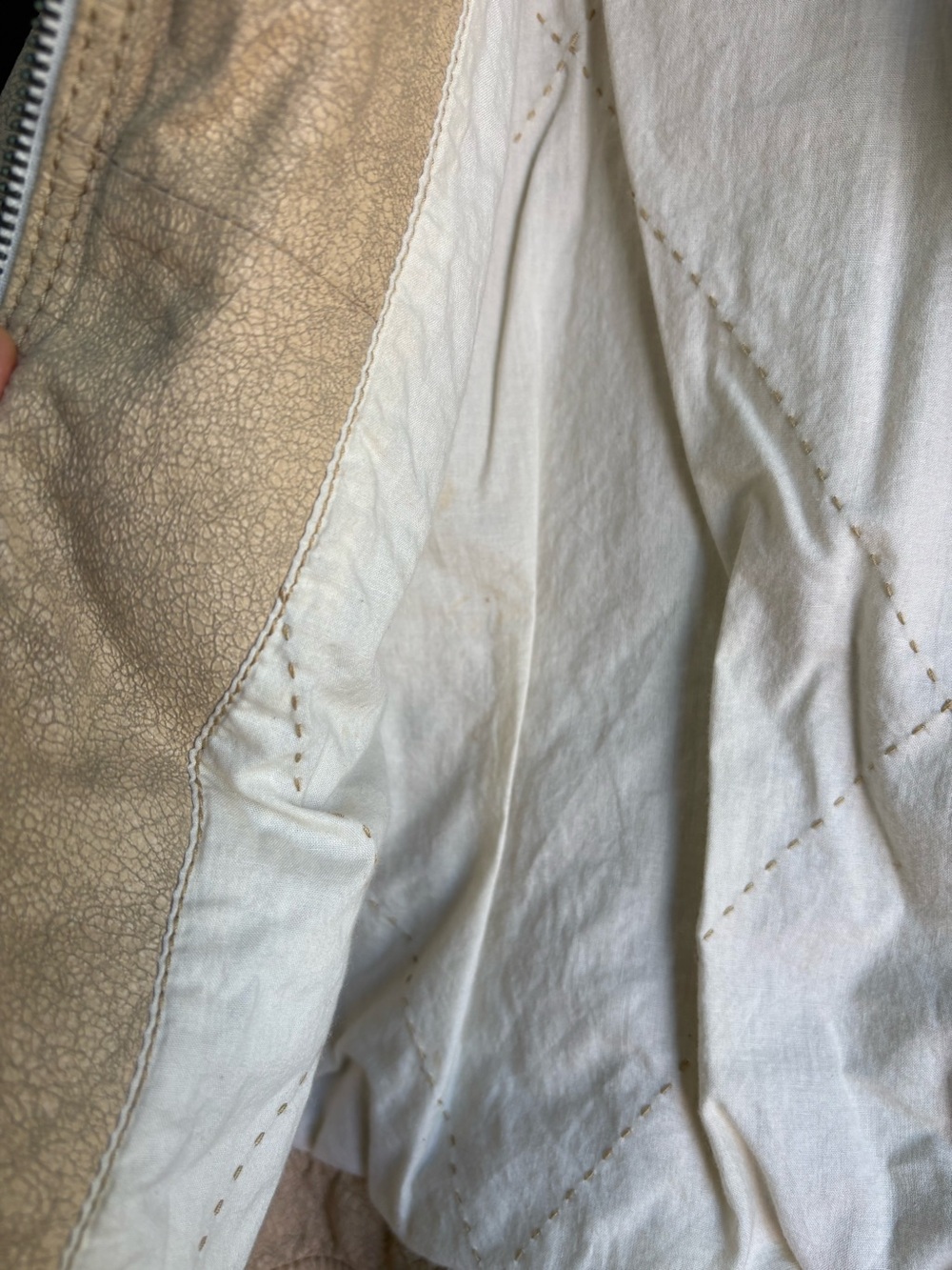NWT - Sigillo Di Garanzia Italian Leather Jacket - Picture 10 of 13